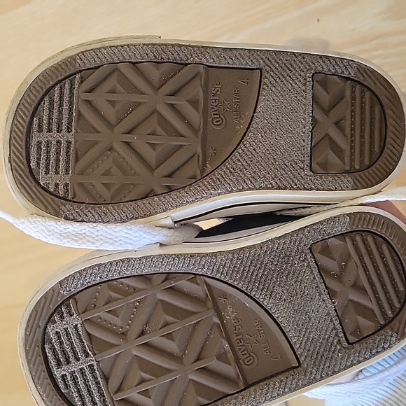 Converse navy Allstars size 4 toddler - Picture 4 of 5